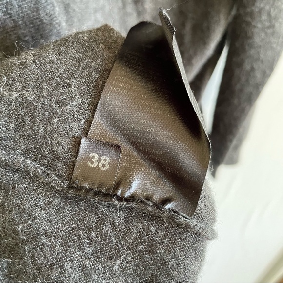 Jarbo Gray Long Sleeve Button Down Cardigan Size 38 EU - Picture 6 of 10